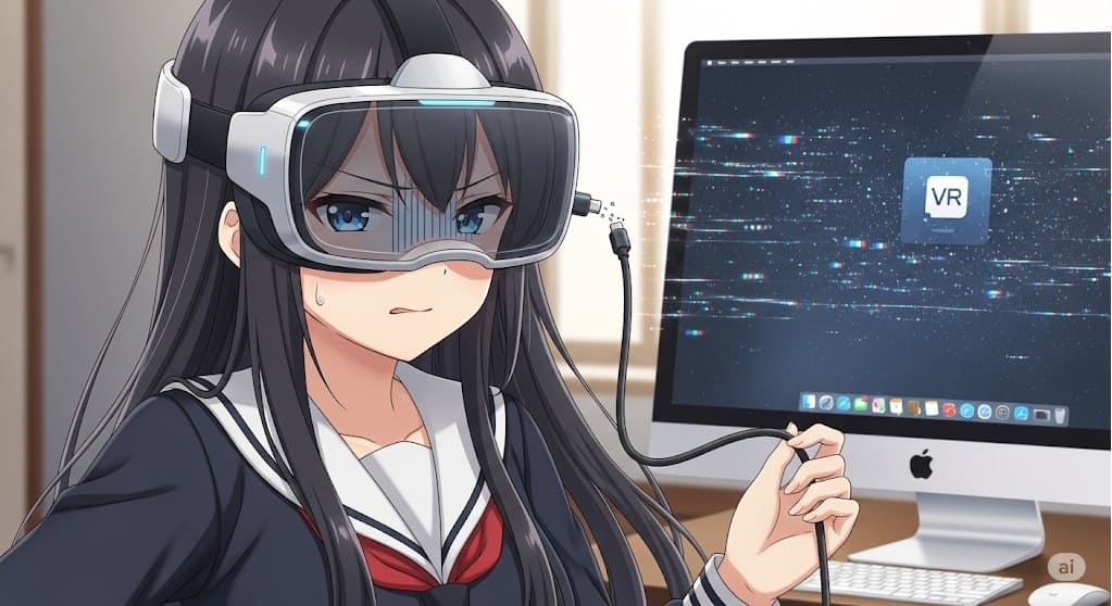VRChat MacでのVRゴーグル利用は正直、かなり厳しい